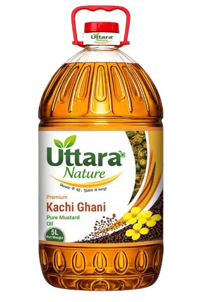 Uttara Nature 5L Kachi Ghani Mustard Oil — Premium Featured Product
